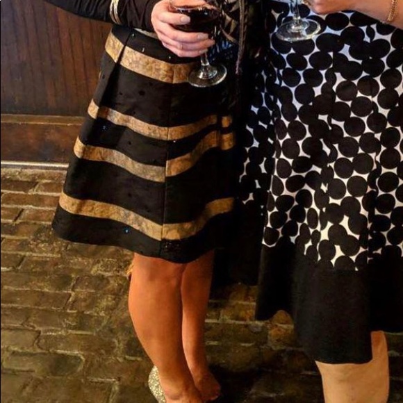 ❌SOLD❌Gold Embellished Sachin+Babi Skirt RETAIL $289 - Picture 6 of 8